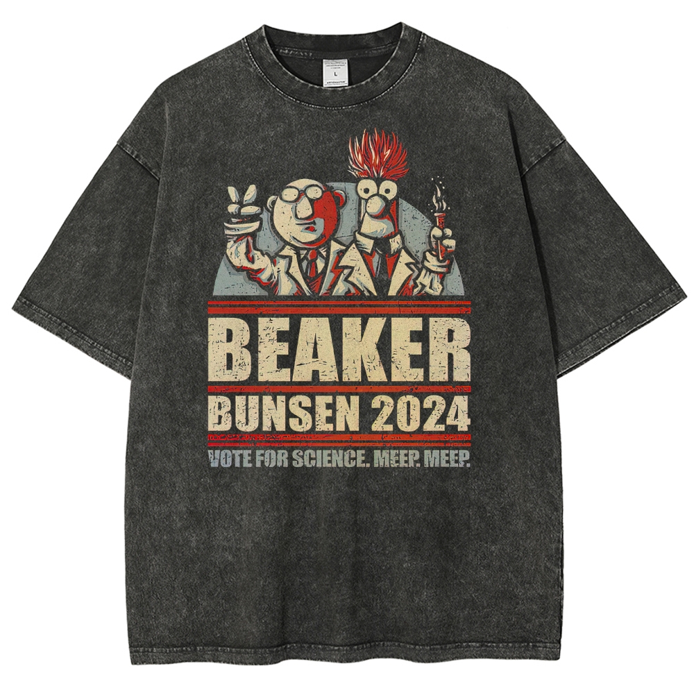 "Beaker & Bunsen 2024" Campaign Washed T-Shirt