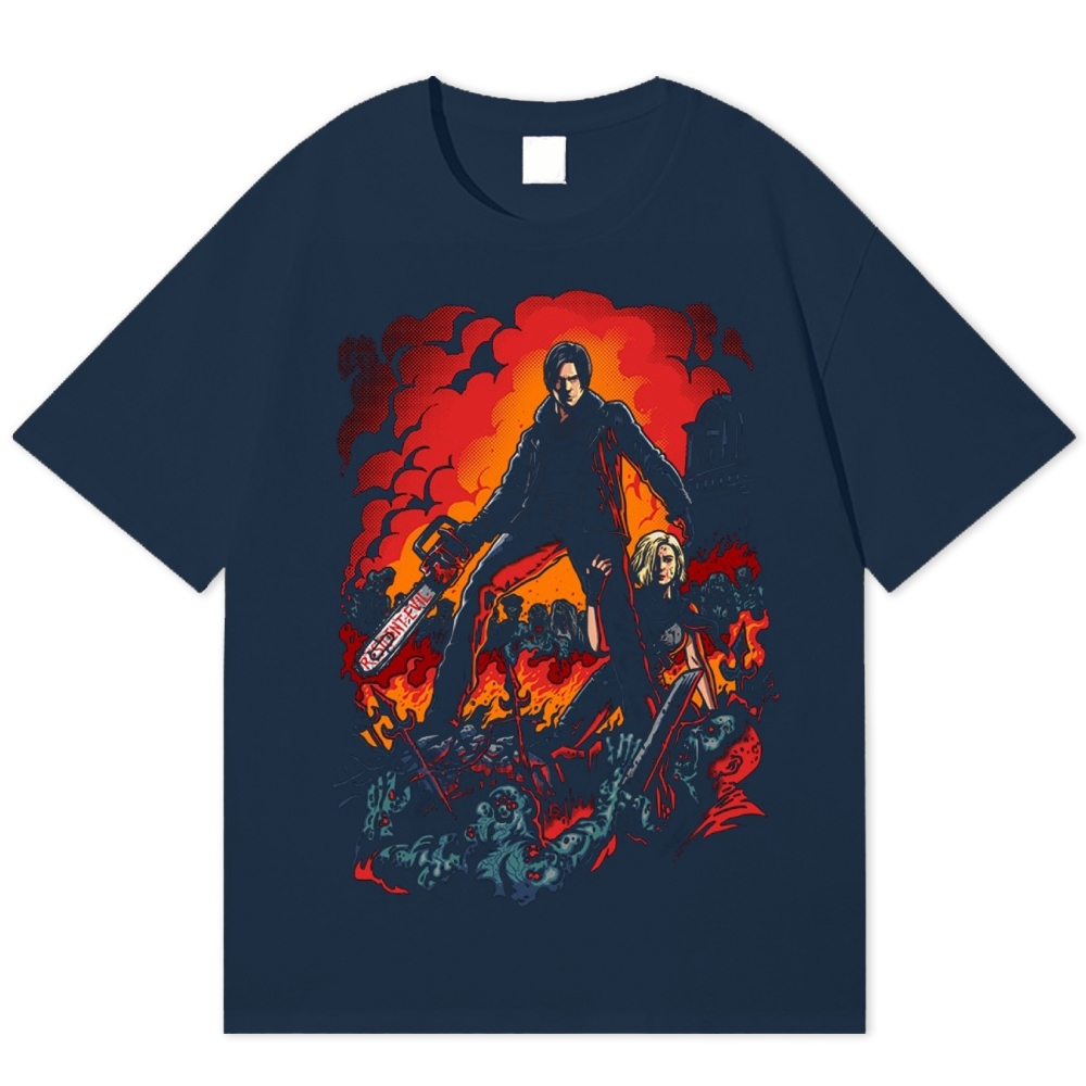 "Demon Hunter Duo" Devil May Cry Cotton T-shirt