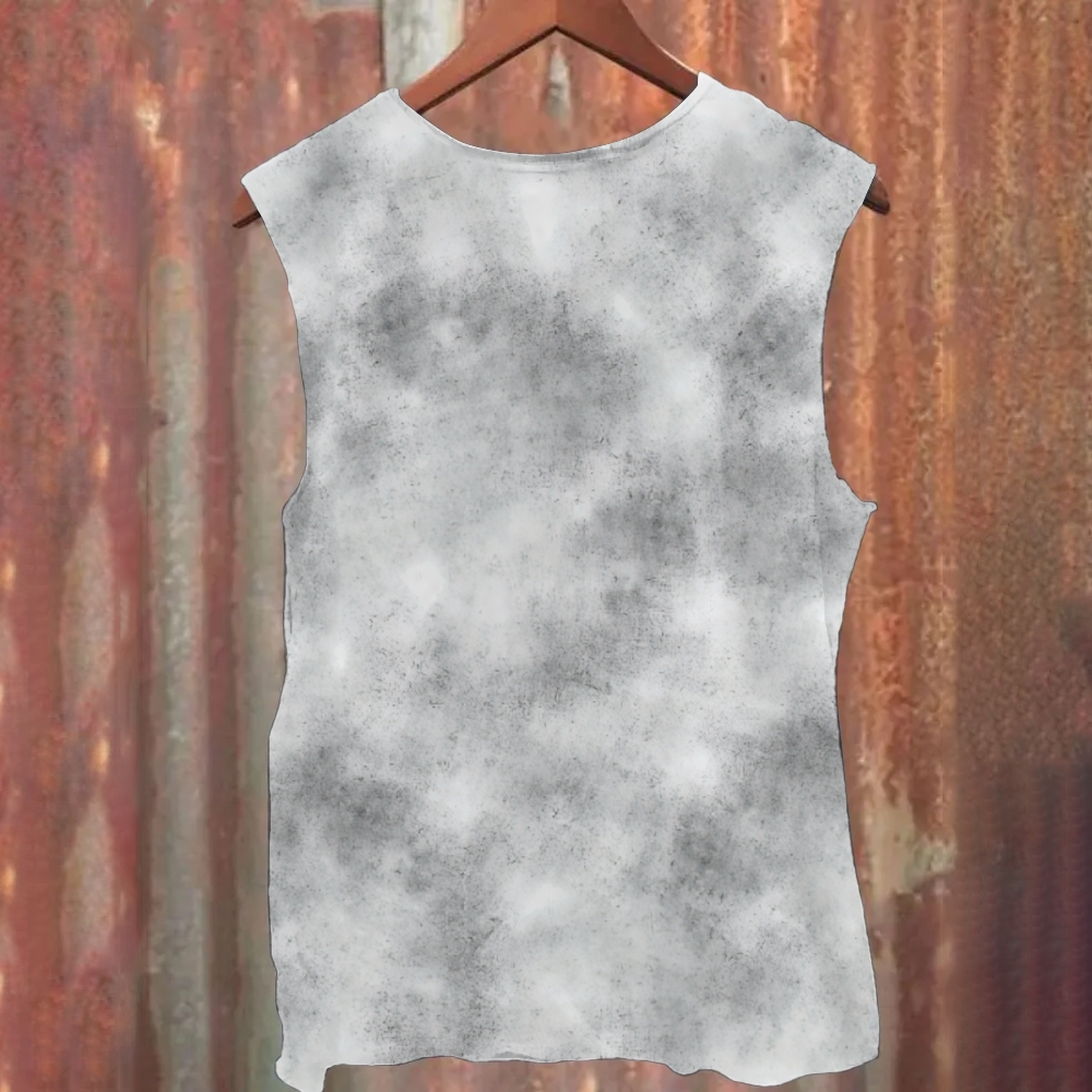 Dark Warrior Sketch  Printed Tank Top 