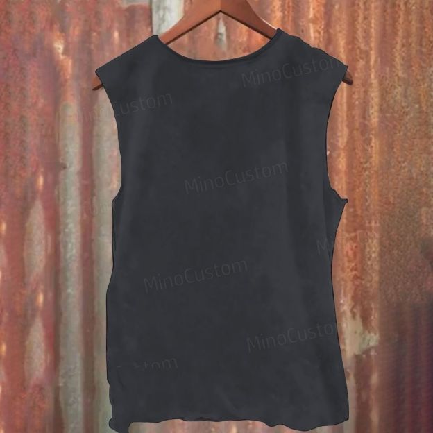 "Don't Panic" Red-haired Muppet Character Sleeveless Tank Top