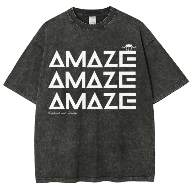  Funny Space Quote Washed T-Shirt 