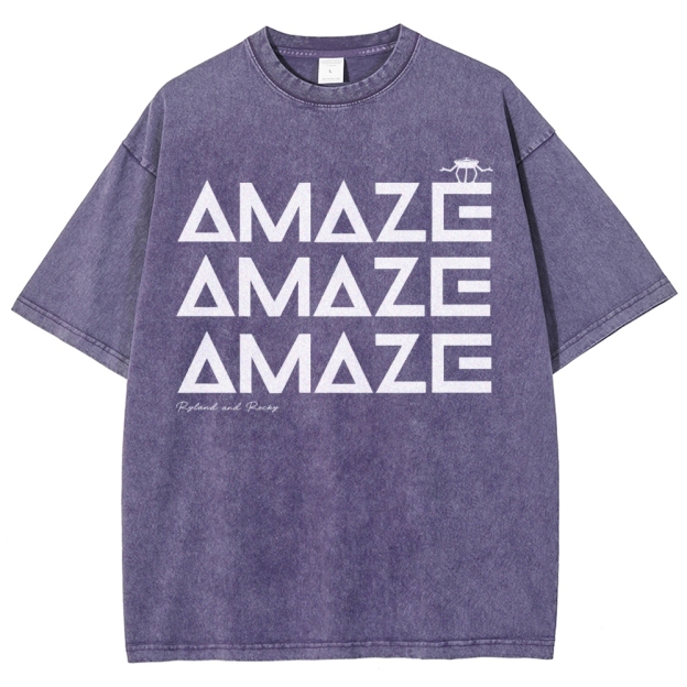  Funny Space Quote Washed T-Shirt 