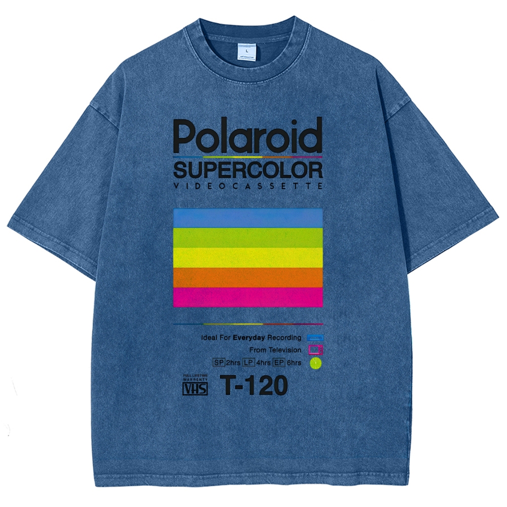 Retro Media  Vintage VHS Washed T-Shirt 