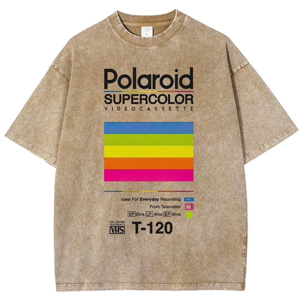 Retro Media  Vintage VHS Washed T-Shirt 