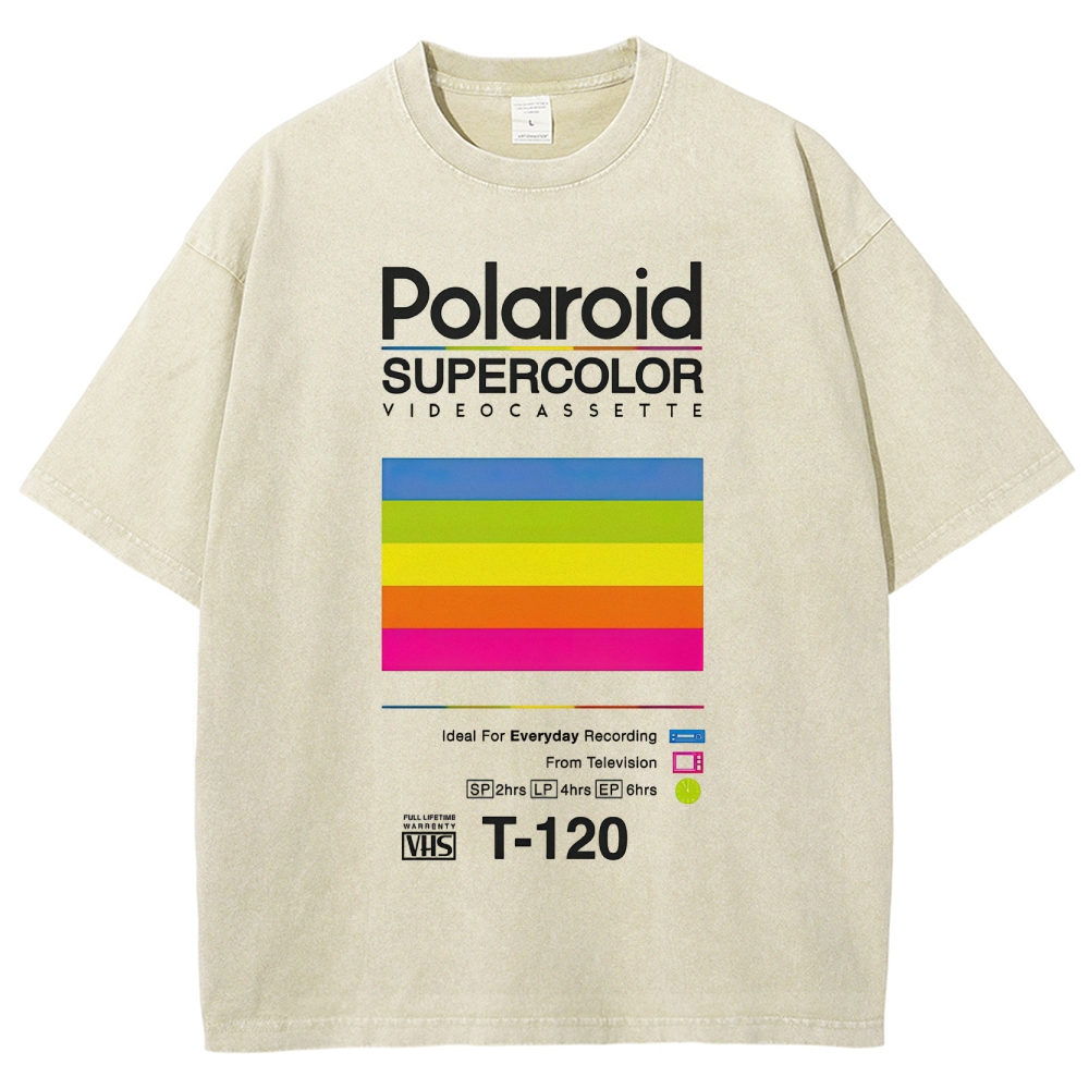 Retro Media  Vintage VHS Washed T-Shirt 