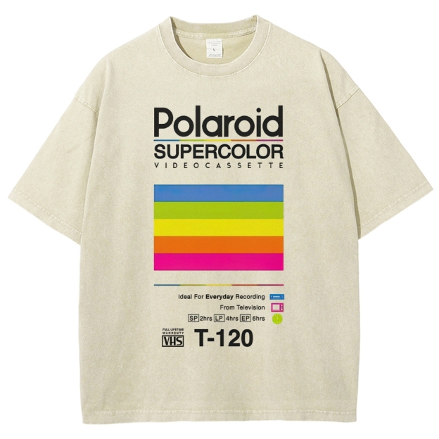 Retro Media  Vintage VHS Washed T-Shirt 