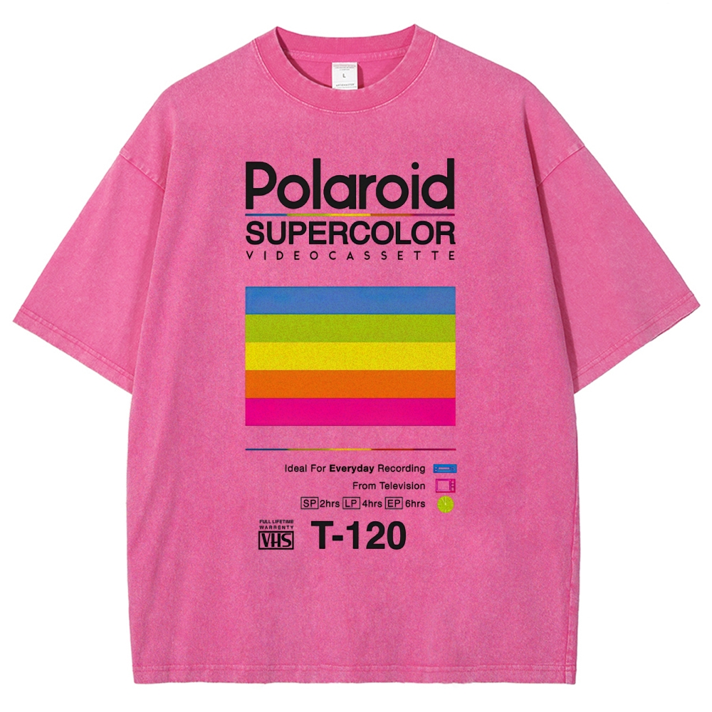 Retro Media  Vintage VHS Washed T-Shirt 