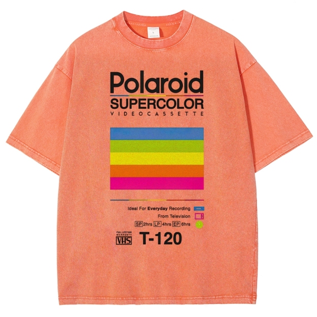 Retro Media  Vintage VHS Washed T-Shirt 