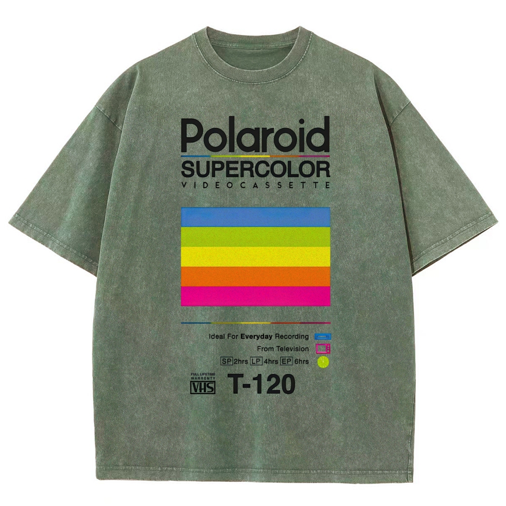 Retro Media  Vintage VHS Washed T-Shirt 