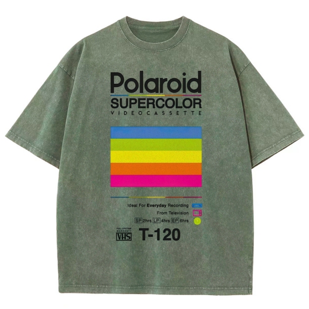 Retro Media  Vintage VHS Washed T-Shirt 