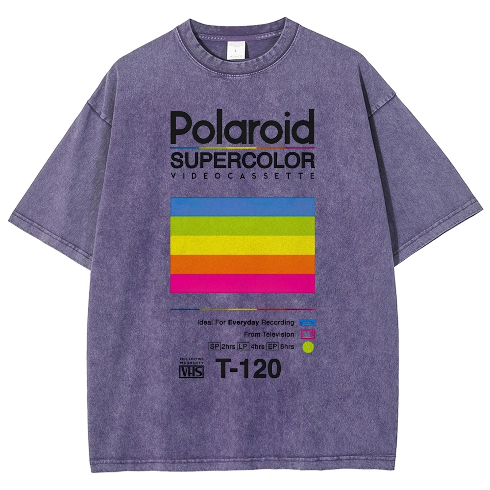 Retro Media Vintage VHS Washed T-Shirt