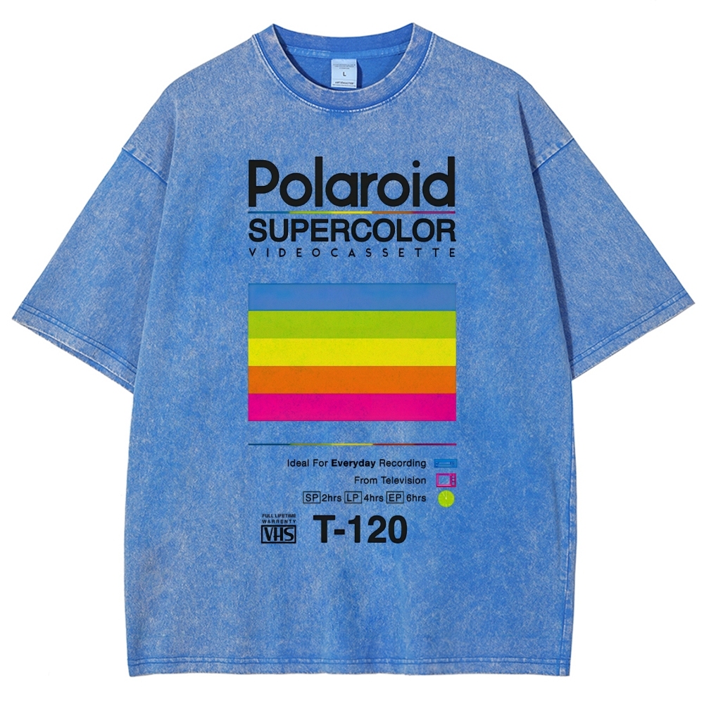 Retro Media  Vintage VHS Washed T-Shirt 