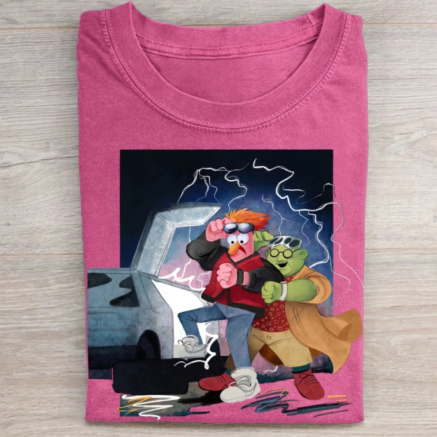  Cartoon Adventure Washed Tee 