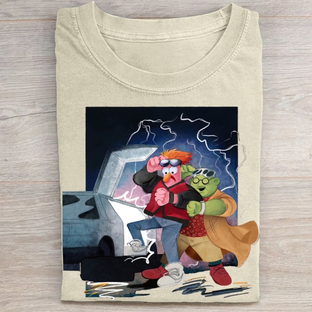 Cartoon Adventure Washed Tee 