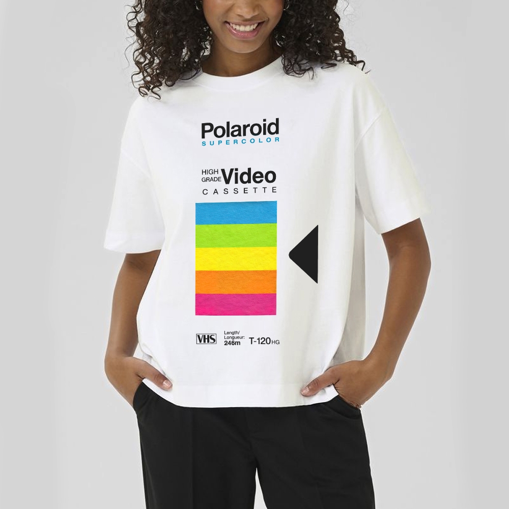 Retro VHS Tape Cotton T-shirt 
