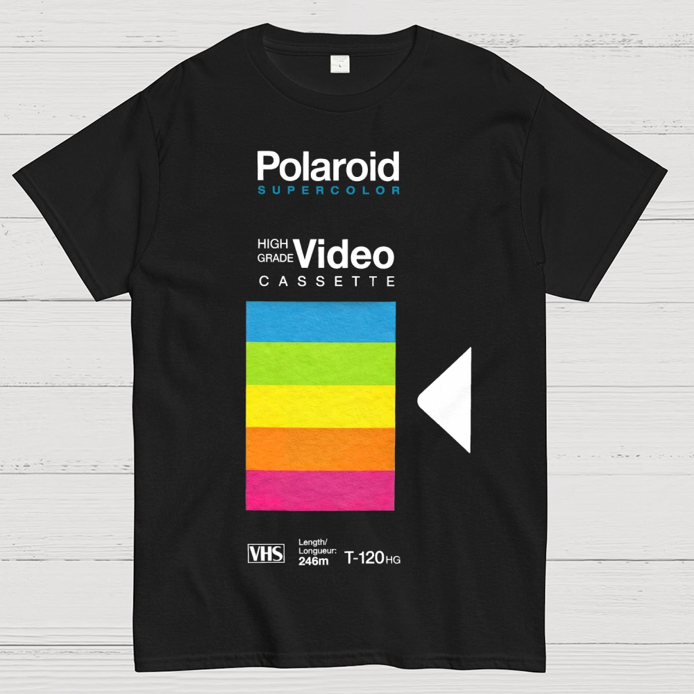 Retro VHS Tape Cotton T-shirt 