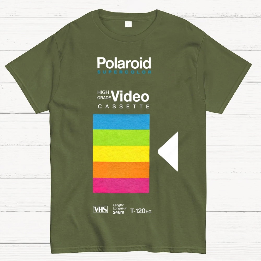 Retro VHS Tape Cotton T-shirt 