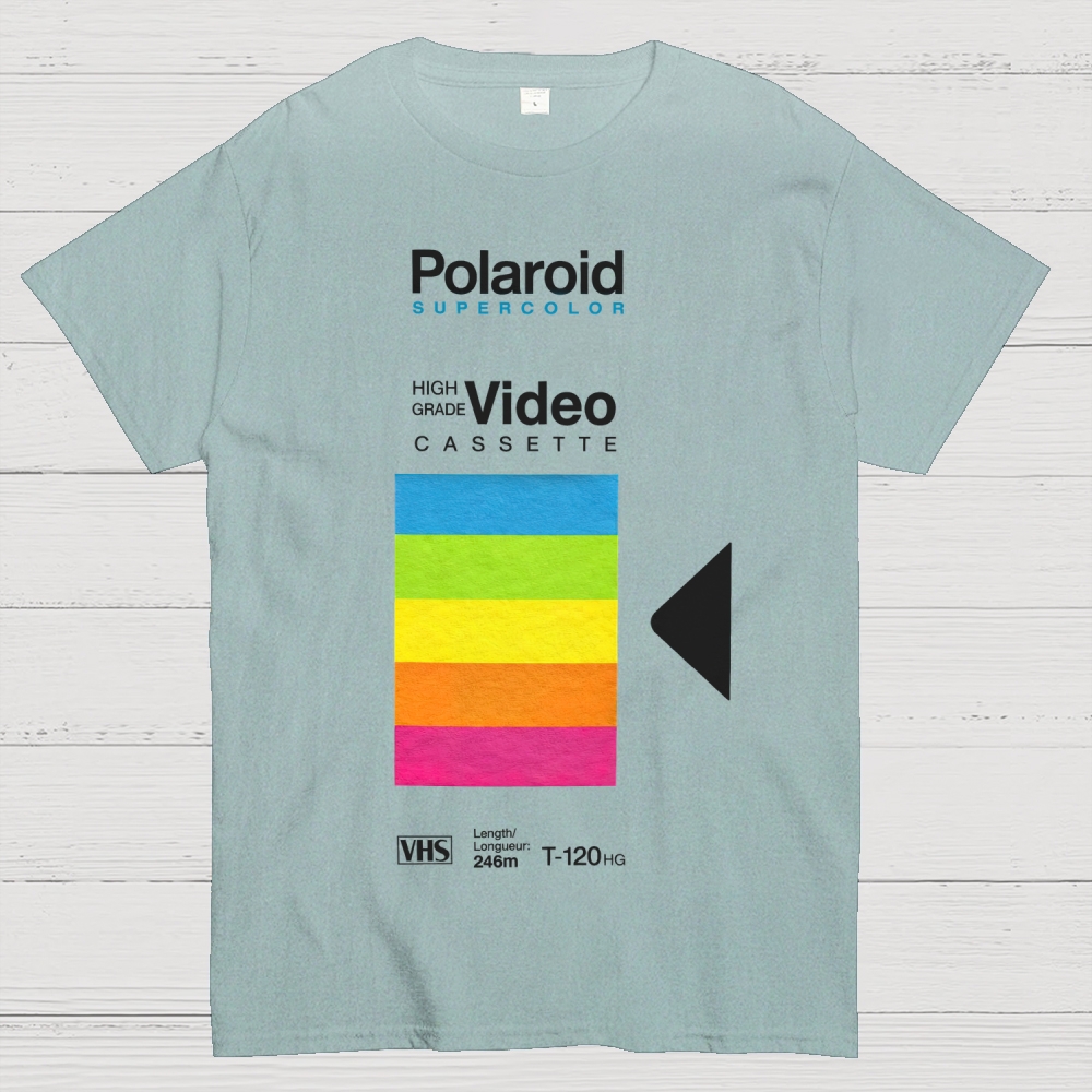 Retro VHS Tape Cotton T-shirt 