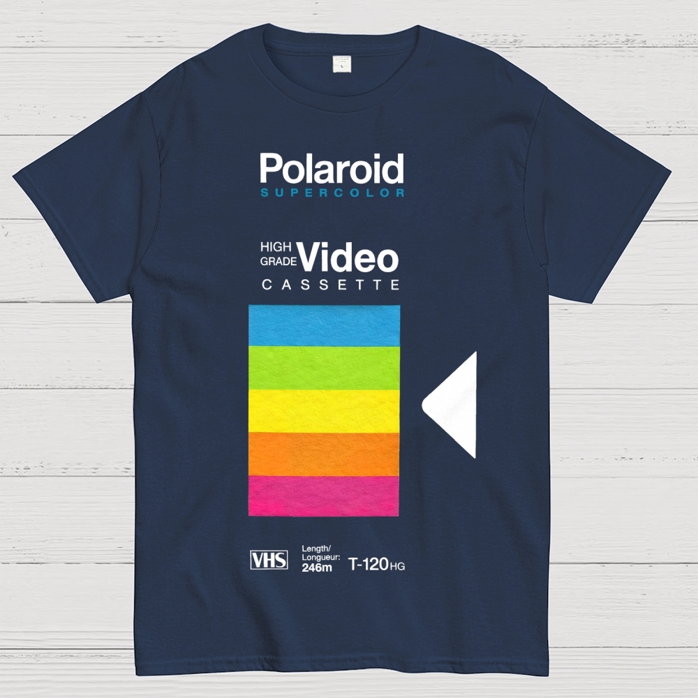 Retro VHS Tape Cotton T-shirt 