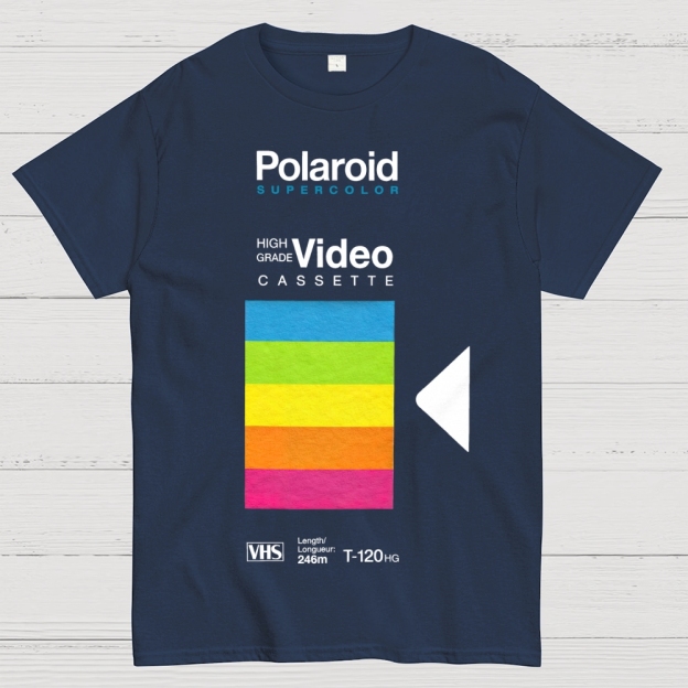 Retro VHS Tape Cotton T-shirt 