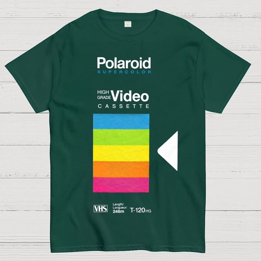 Retro VHS Tape Cotton T-shirt 