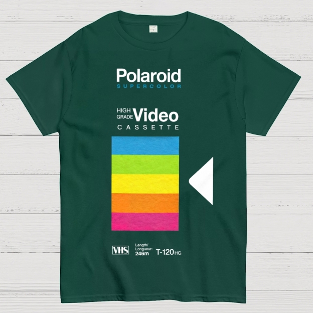 Retro VHS Tape Cotton T-shirt 
