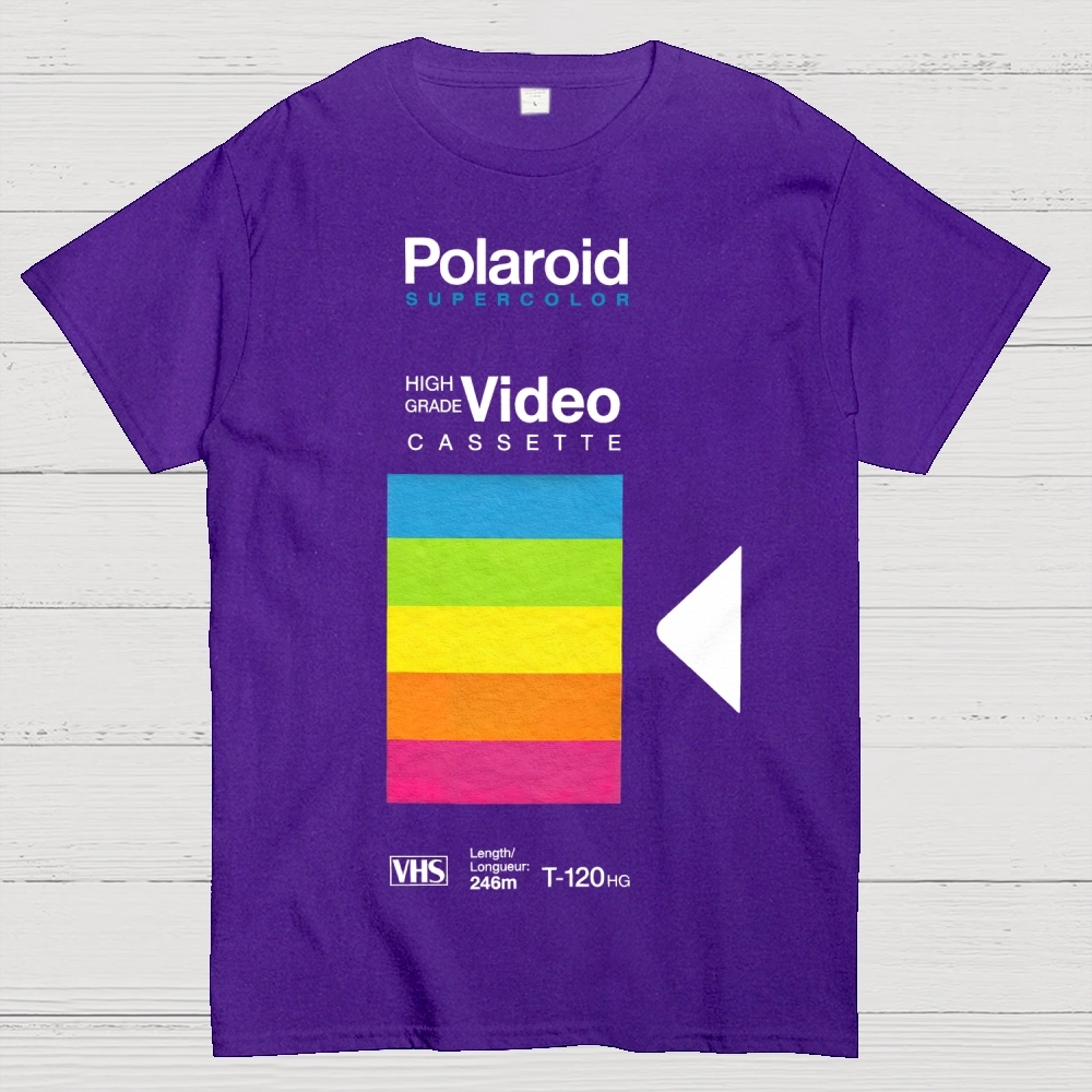 Retro VHS Tape Cotton T-shirt 