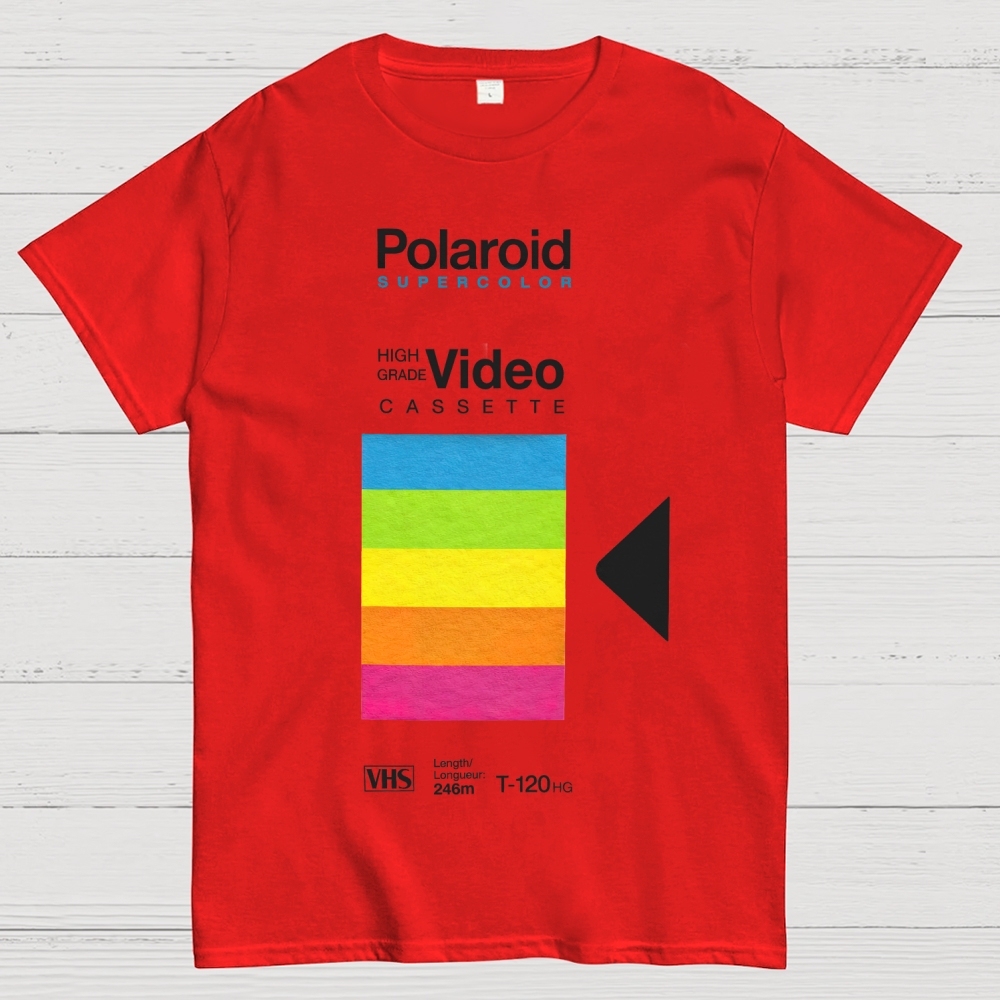 Retro VHS Tape Cotton T-shirt 