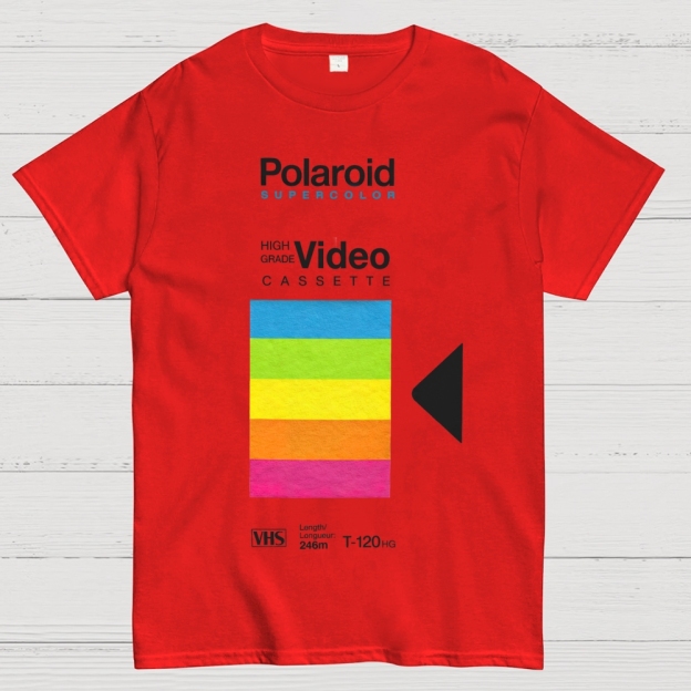 Retro VHS Tape Cotton T-shirt 