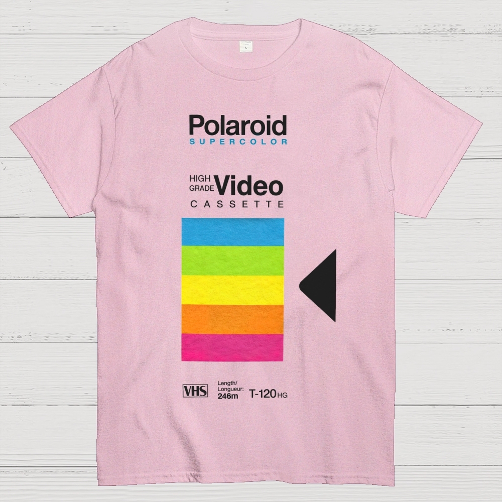 Retro VHS Tape Cotton T-shirt 