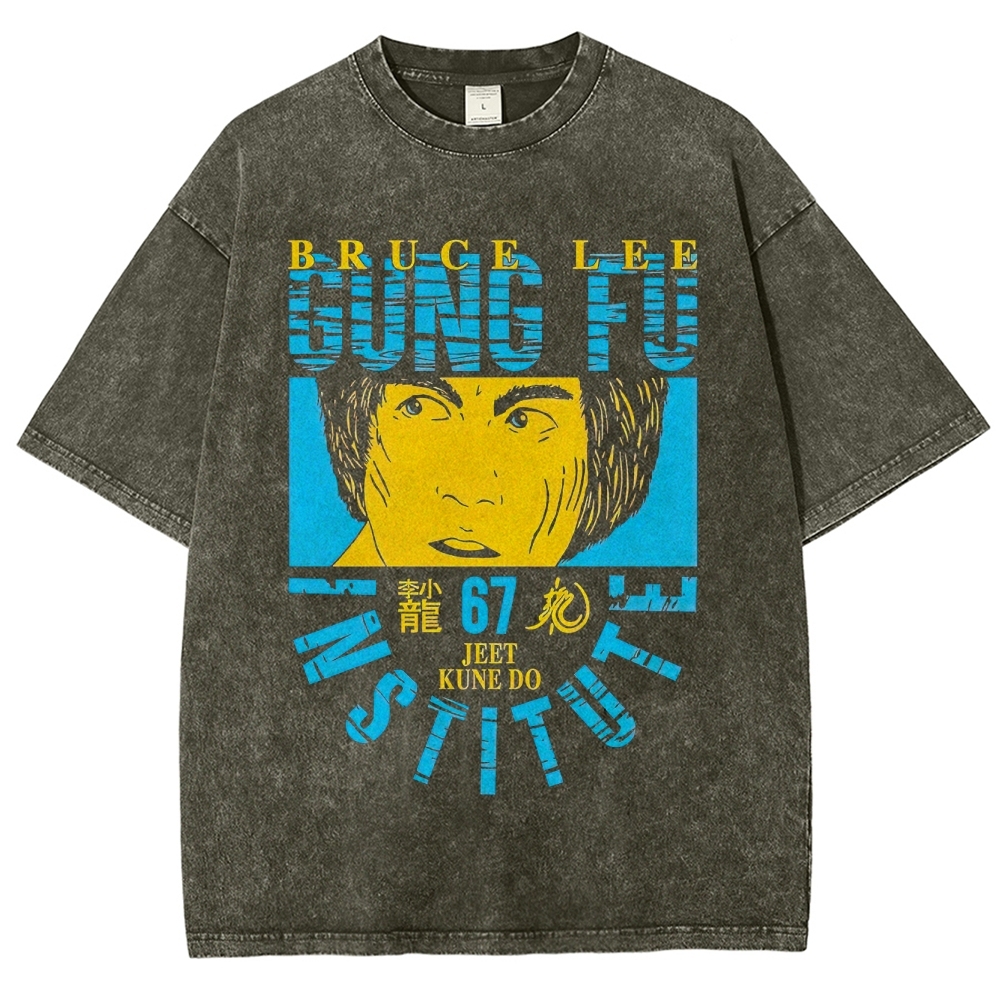 Bruce Lee Jeet Kune Do Vintage Washed T-Shirt