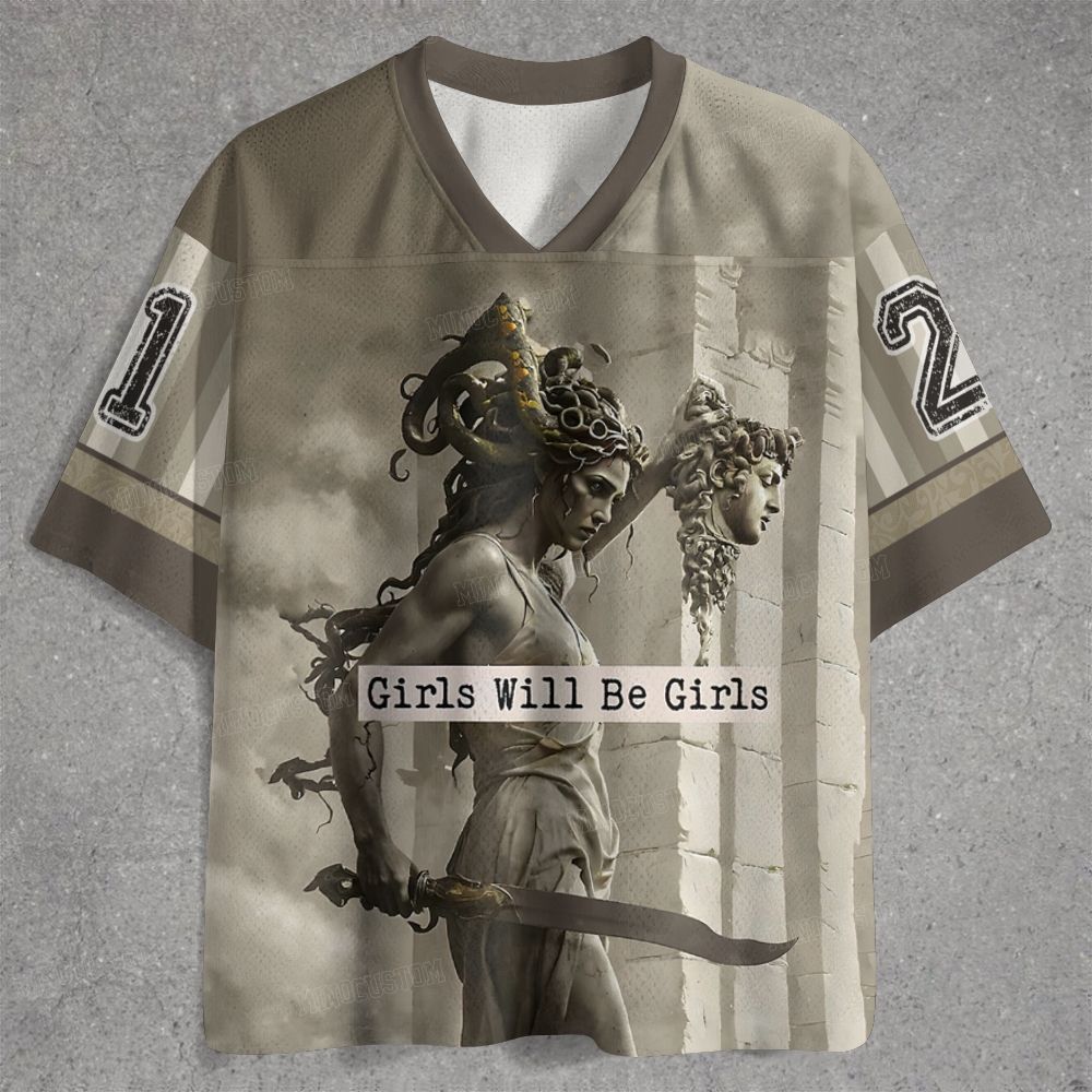 Medusa Mythology Feminist  Jersey Shirts 