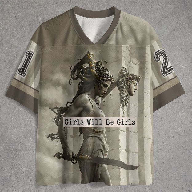 Medusa Mythology Feminist  Jersey Shirts 