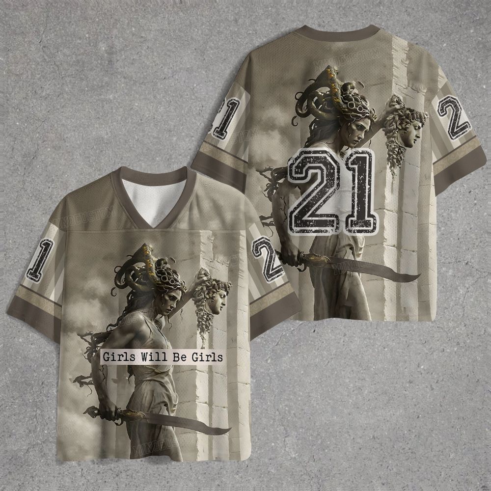 Medusa Mythology Feminist  Jersey Shirts 