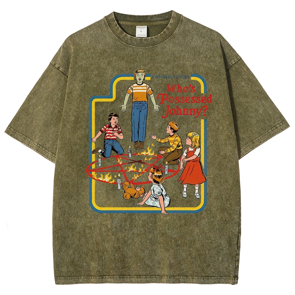 "Personal Growth" Monster Transformation Washed T-Shirt