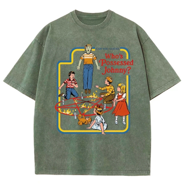 "Personal Growth" Monster Transformation Washed T-Shirt