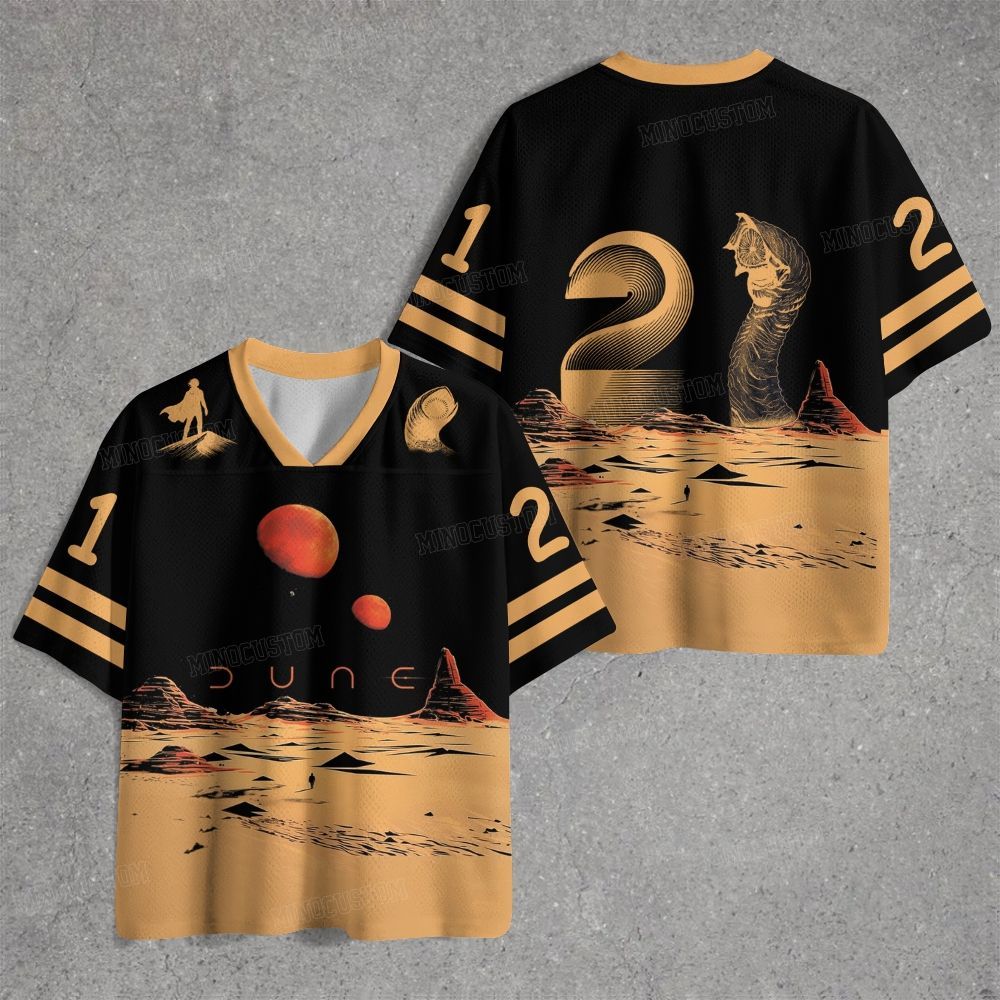 Desert Landscape Jersey Shirts 