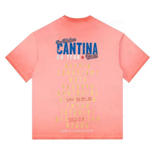 "Cantina Band On Tour" Galactic Tour Washed Tee