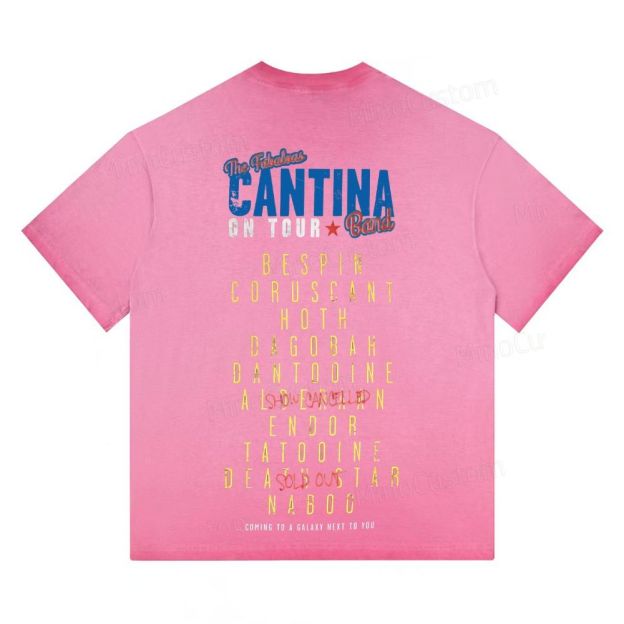 "Cantina Band On Tour" Galactic Tour Washed Tee