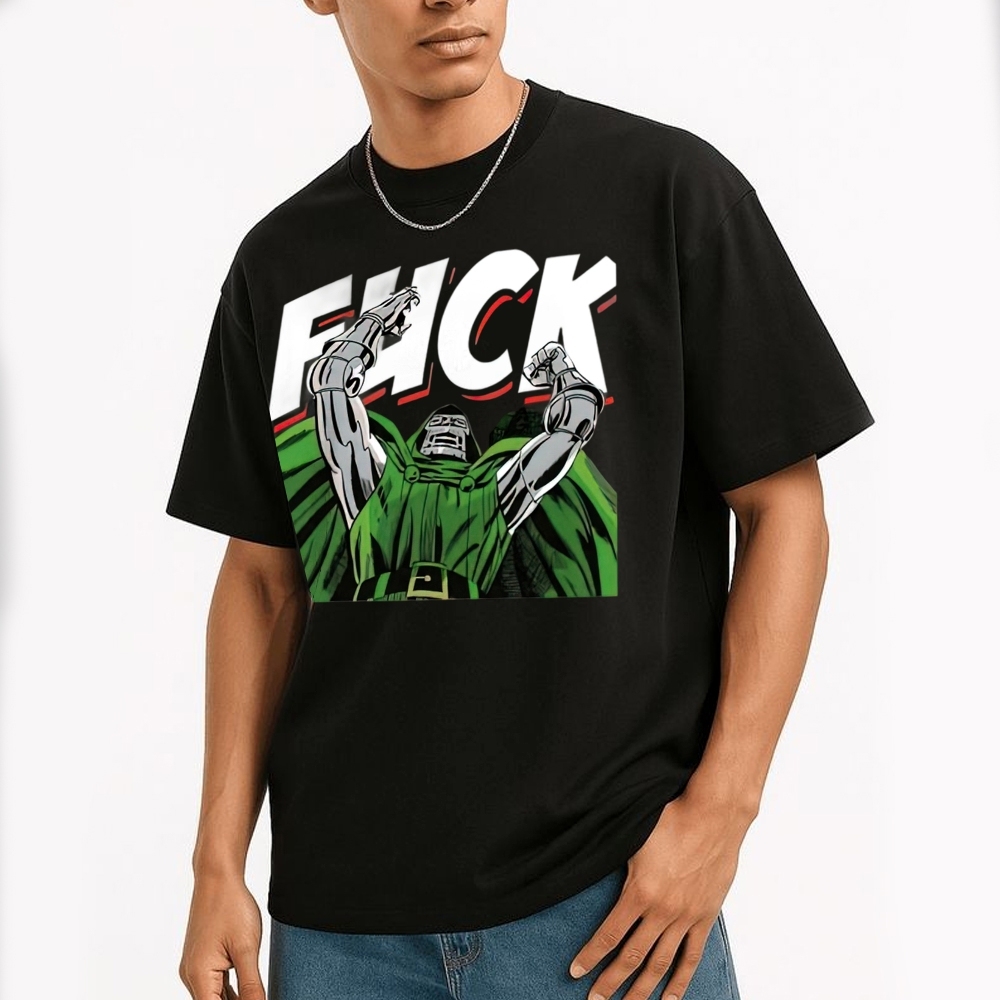 Dr Doom Cotton T-shirt