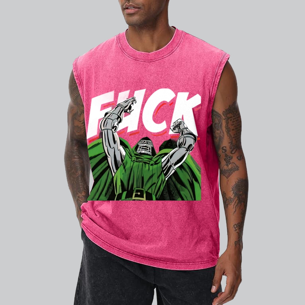 Dr Doom Washed Vest