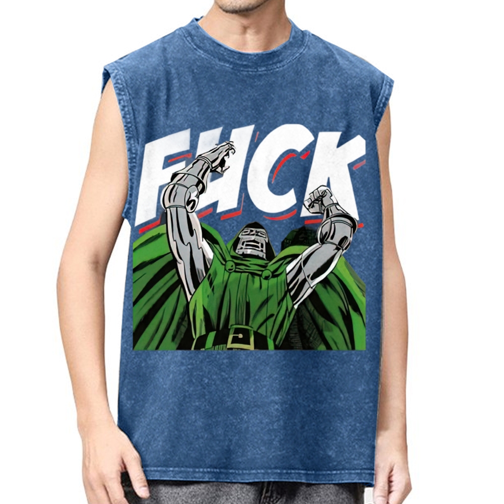 Dr Doom Washed Vest