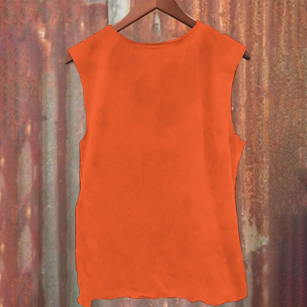 Retro Halftone Urban Graphic Printed Tank Top 