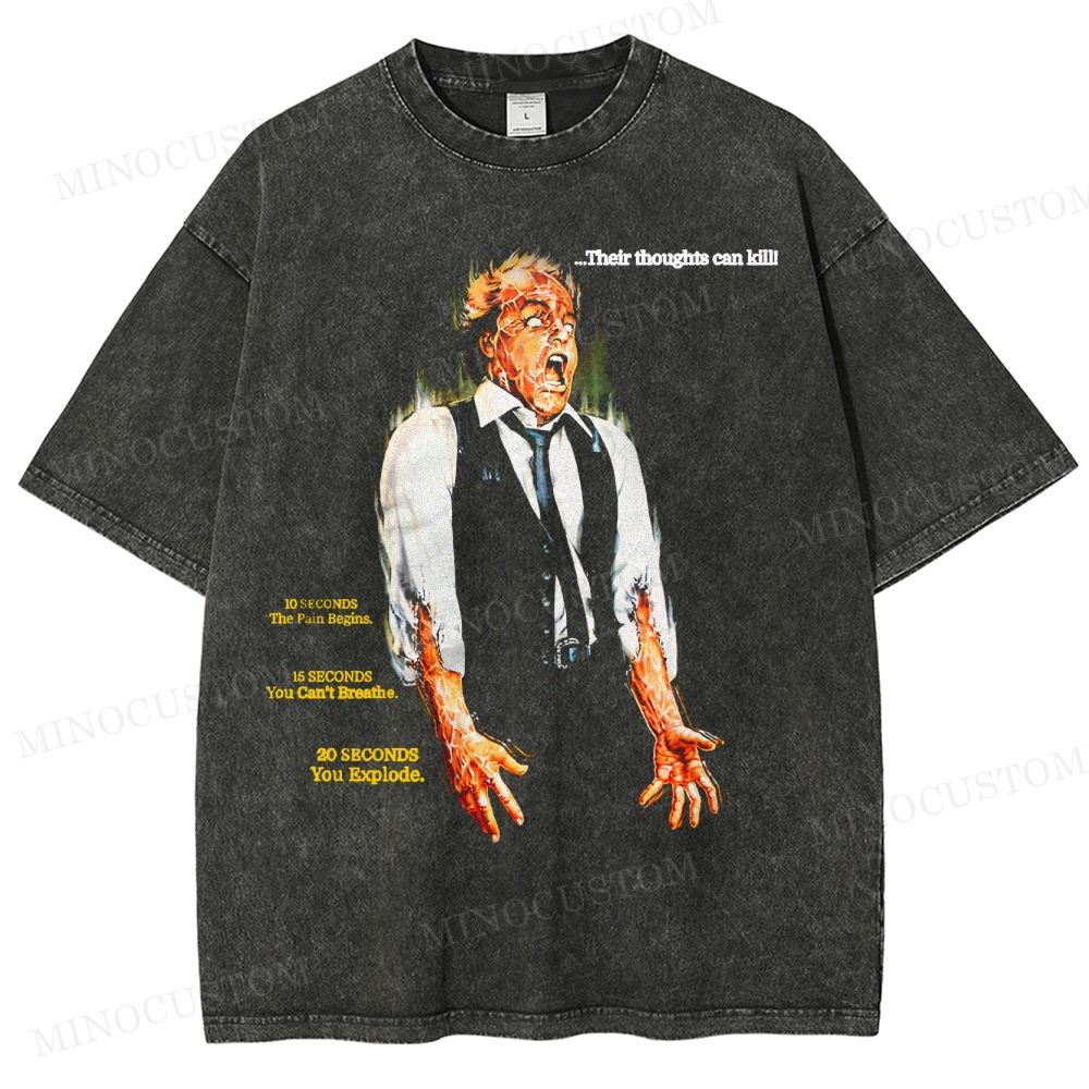 Their Thoughts Can Kill !Washed T-Shirt 