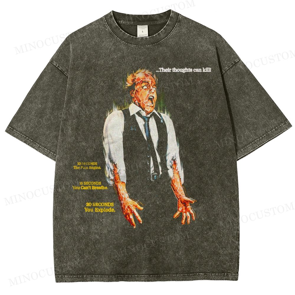 Their Thoughts Can Kill !Washed T-Shirt 