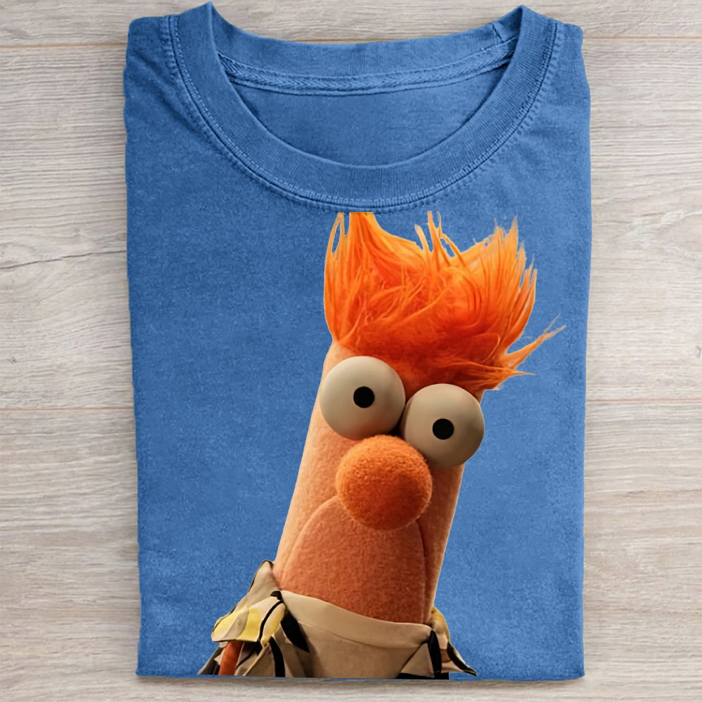 "Panicked Beaker" Muppet Vintage Washed Tee