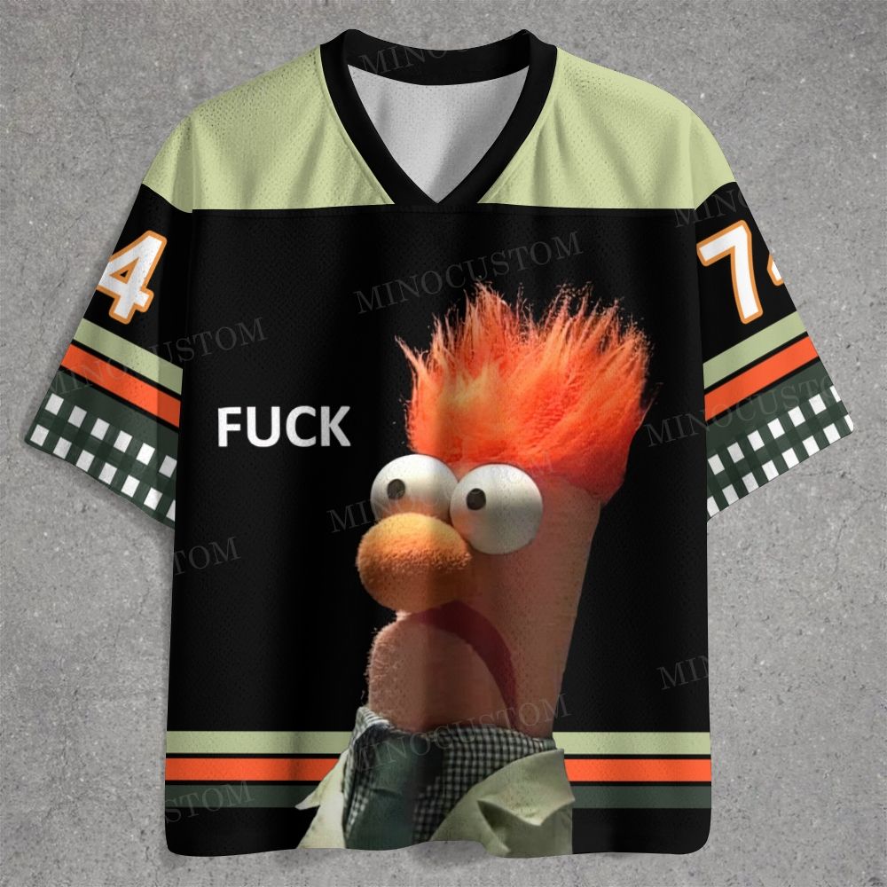 "FUCK" Beaker Meme Vintage Jersey Shirts 