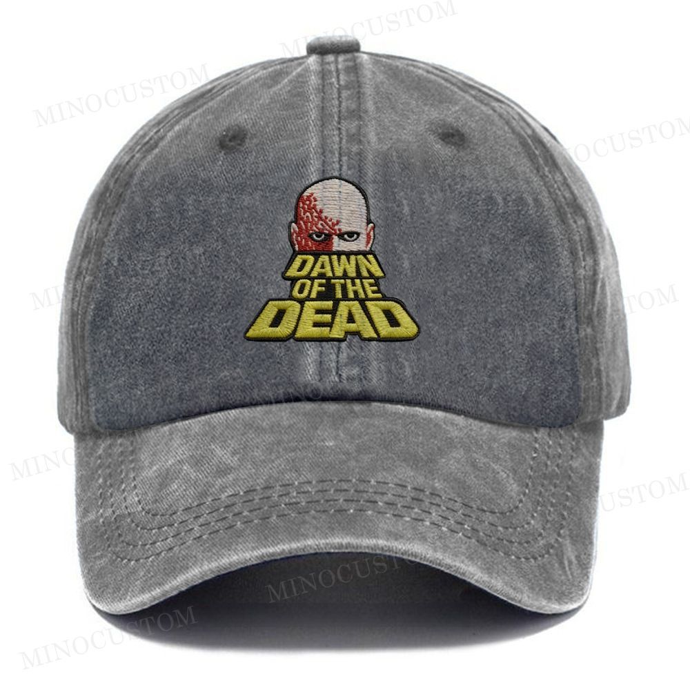  (1978) Vintage  horror movie hat Embroidered Washed Cap 