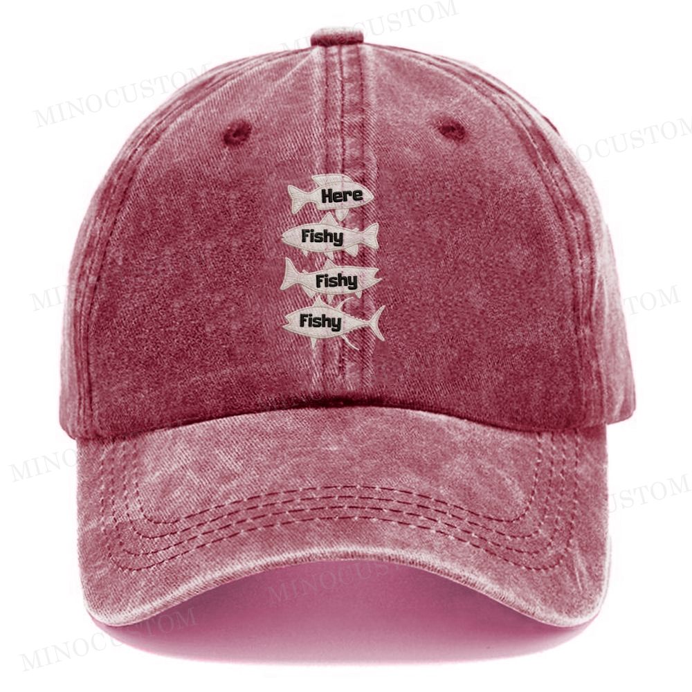 Lucky 38 Spade Vintage Casual Washed Cap