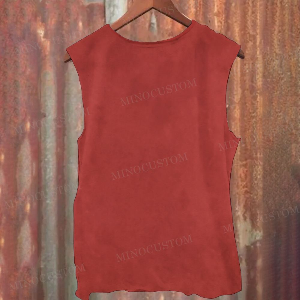 You Helpless Fuck Printed Tank Top 